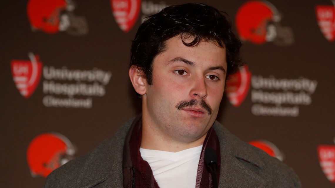 Baker Mayfield's mustache: Social media reacts | newswest9.com