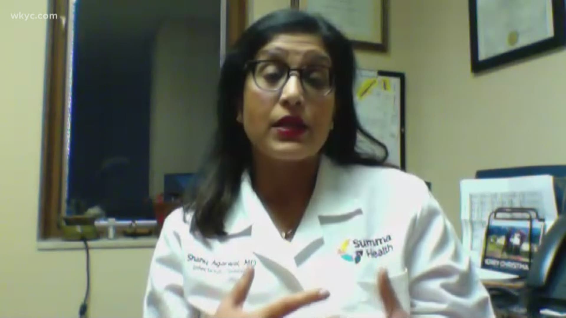 3News' Senior Health Correspondent Monica Robins gets answers to your coronavirus questions with Dr. Shanu Agarwal of Summa Health.