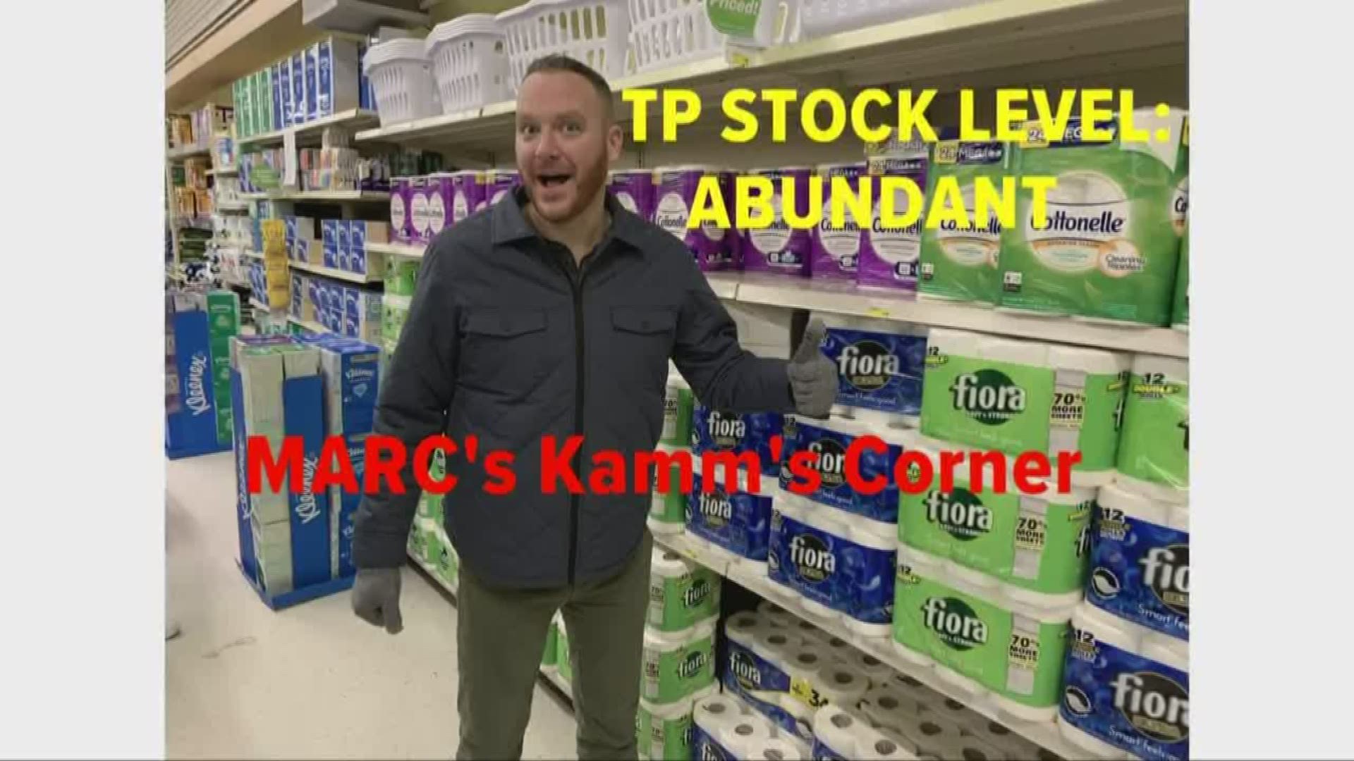 Toilet paper Tizzy! How long will your supply last?  3News' Mike Polk Jr. visited local stores to check their supply.