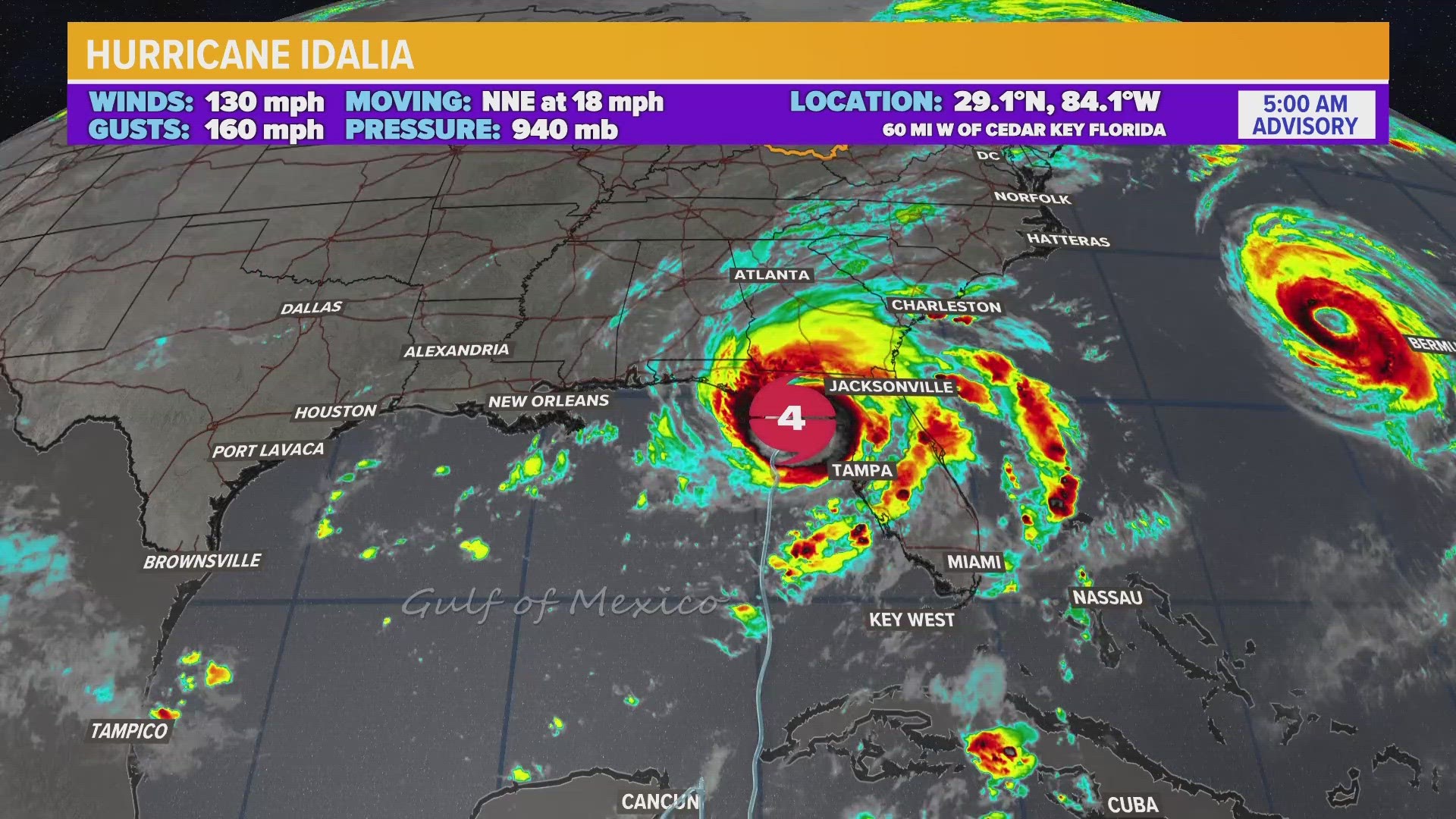 Here is the latest on Hurricane Idalia in Florida as 3News' Hollie Strano continues tracking the storm.