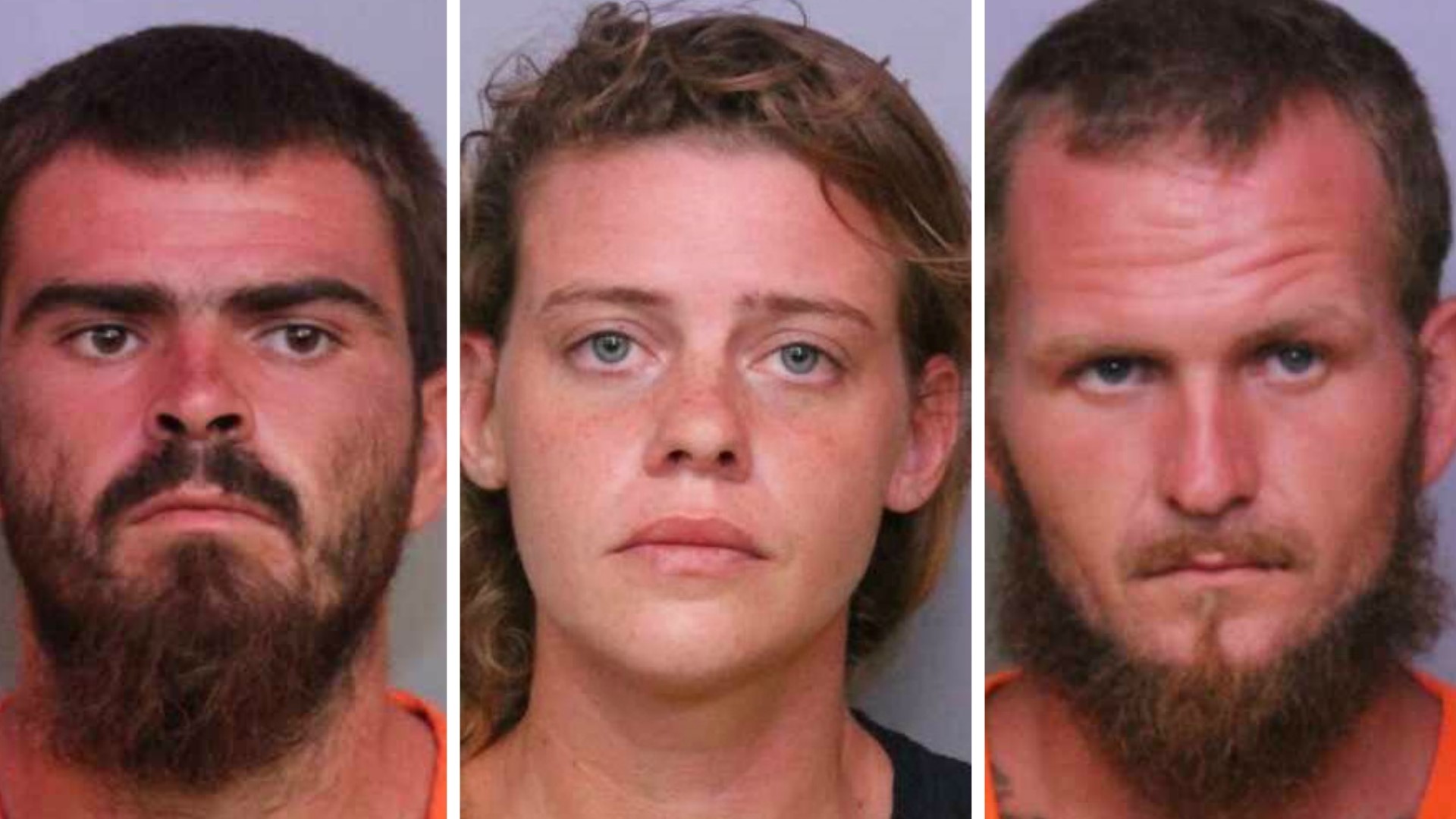 Two men and a woman were arrested in connection with the deaths of three men in Frostproof over the weekend.