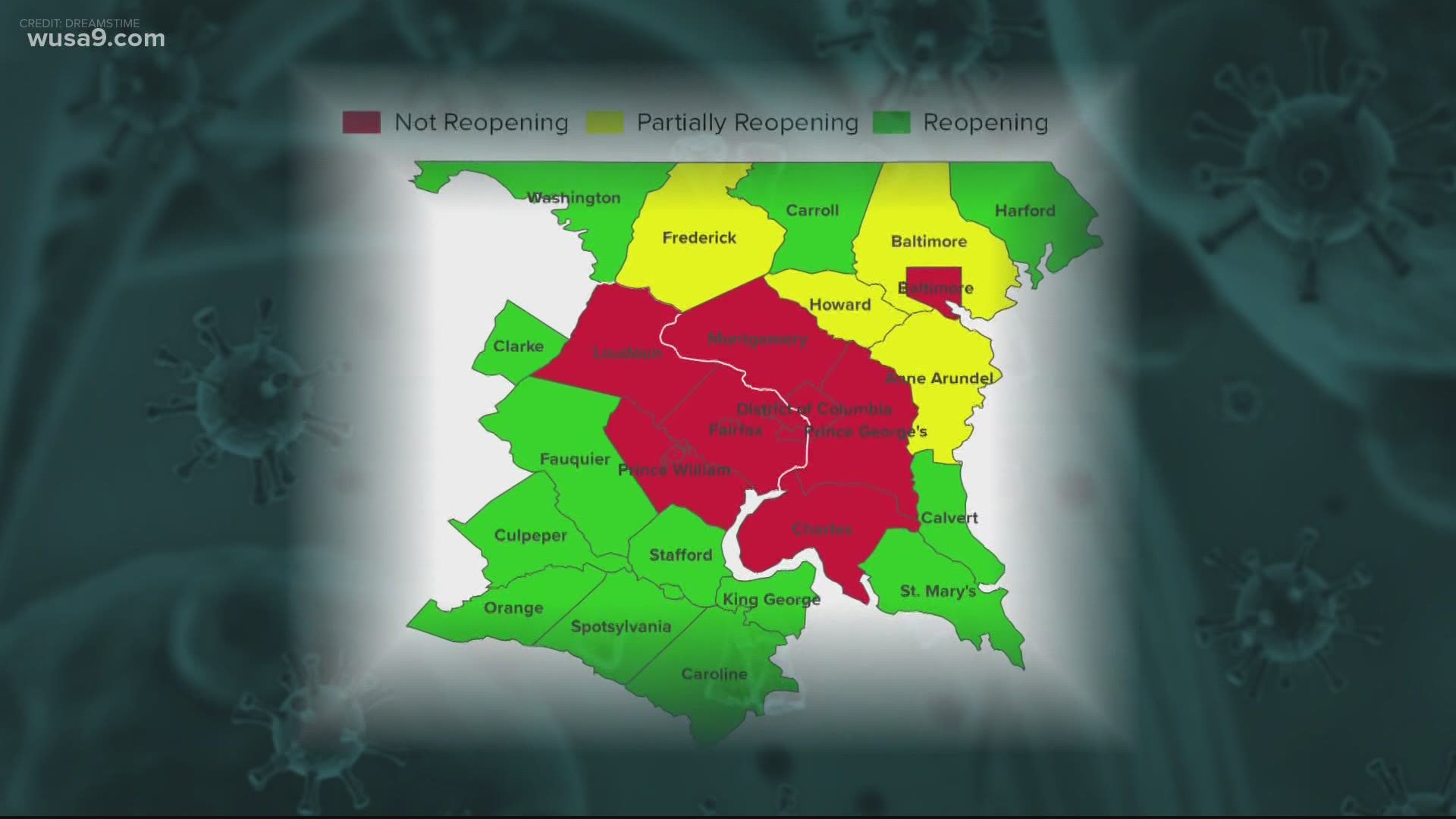 With different approaches and some delaying reopening, it can be confusing to know what counties are starting to open up. Here's a breakdown.