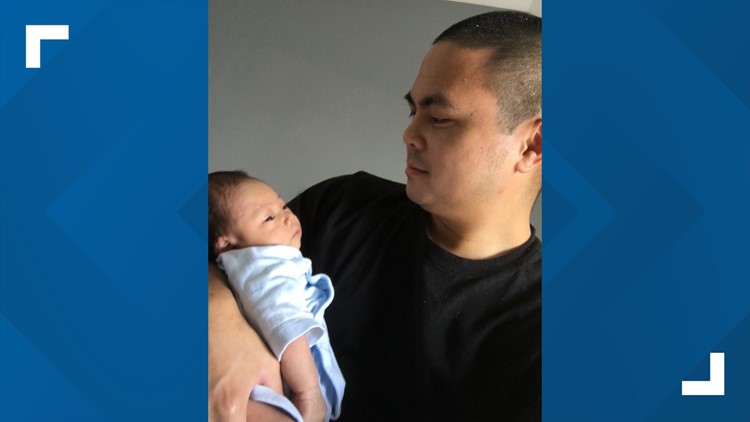 Joint Base Andrews airman can now hold his newborn son after coronavirus quarantine