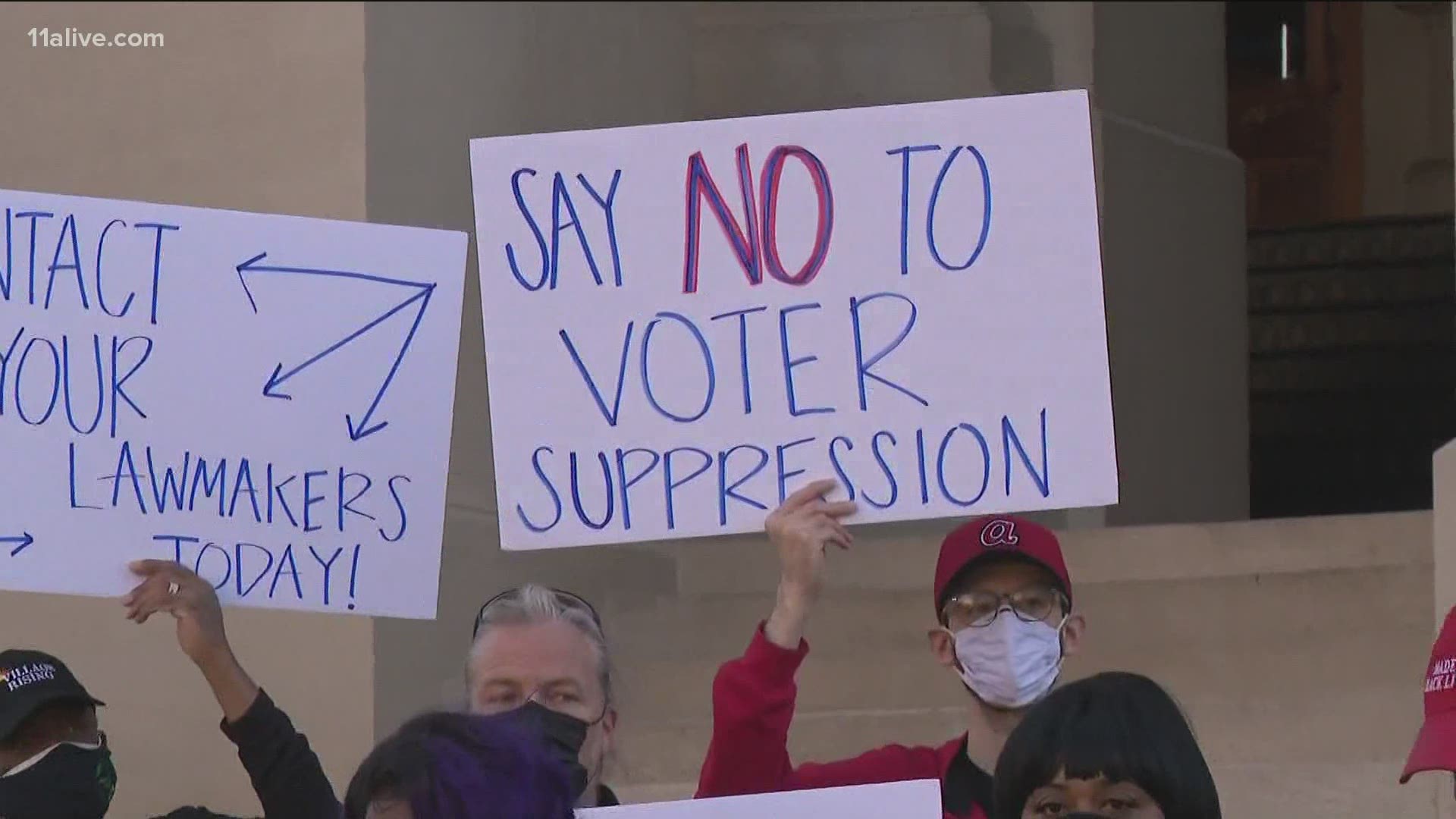 Activists say these bills are a form of voter suppression.