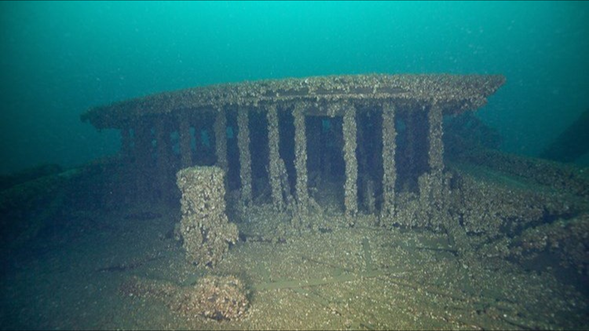 A schooner that was recently found by happenstance in northern Lake Michigan. The find has provided closure to the 127-year-old mystery of what happened.